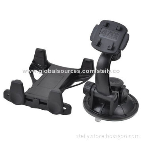 360-degree Rotation Car Bracket for 4.3-11.6 Inches Tablet PC, with Big Sucker
